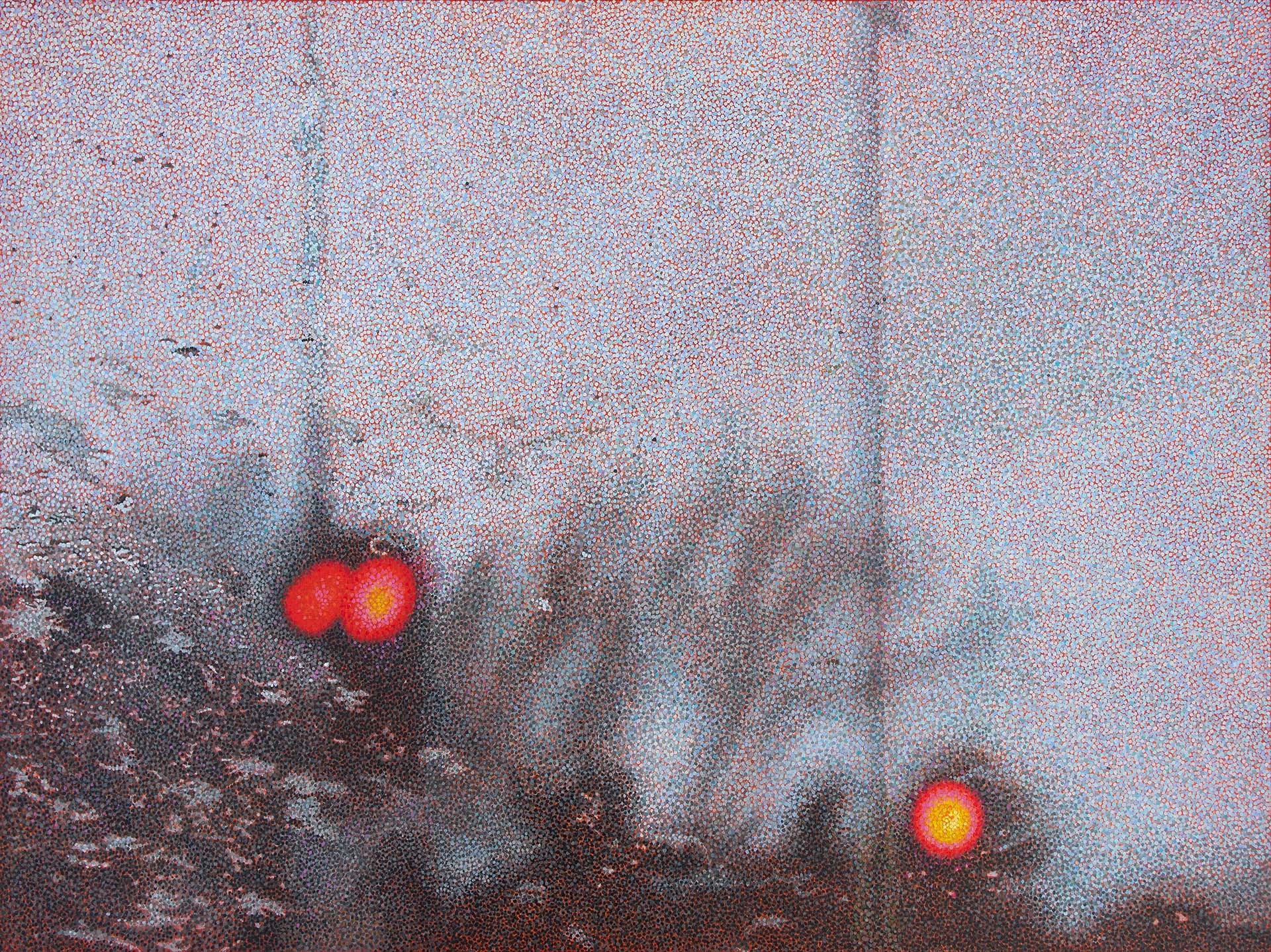 Scene 43, 2020, acrylic on linen, 450 x 600mm