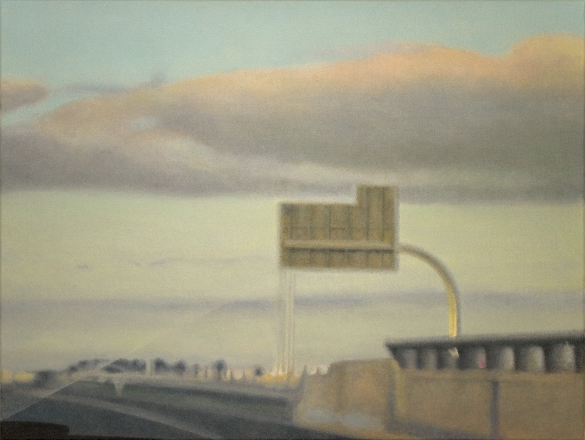 Untitled 12, 2013, acrylic on linen, 630 x 840mm