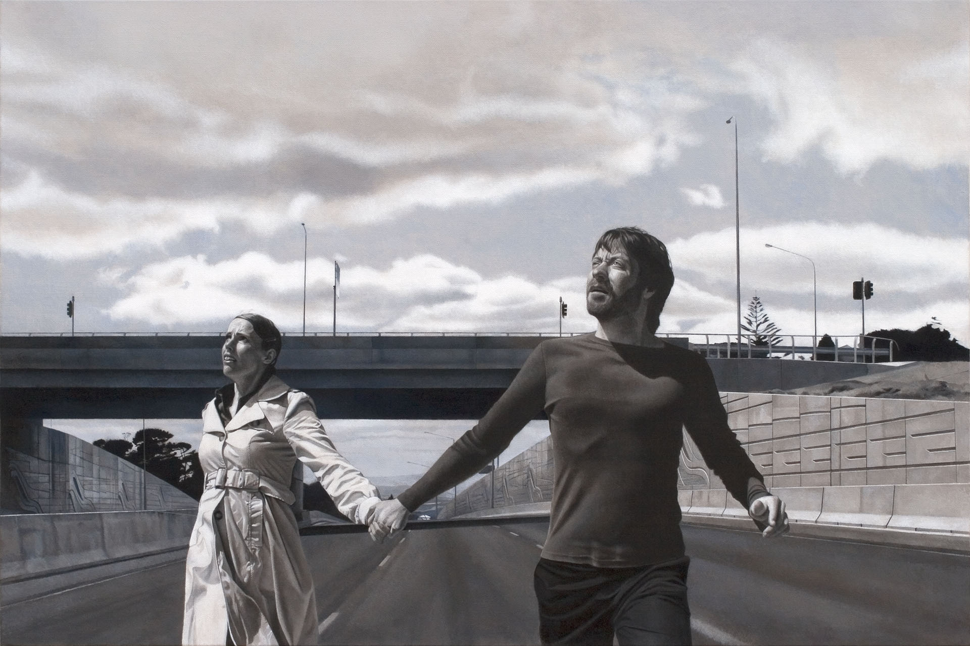 Scene 8, 2011, acrylic on linen, 710 x 1035mm, private collection