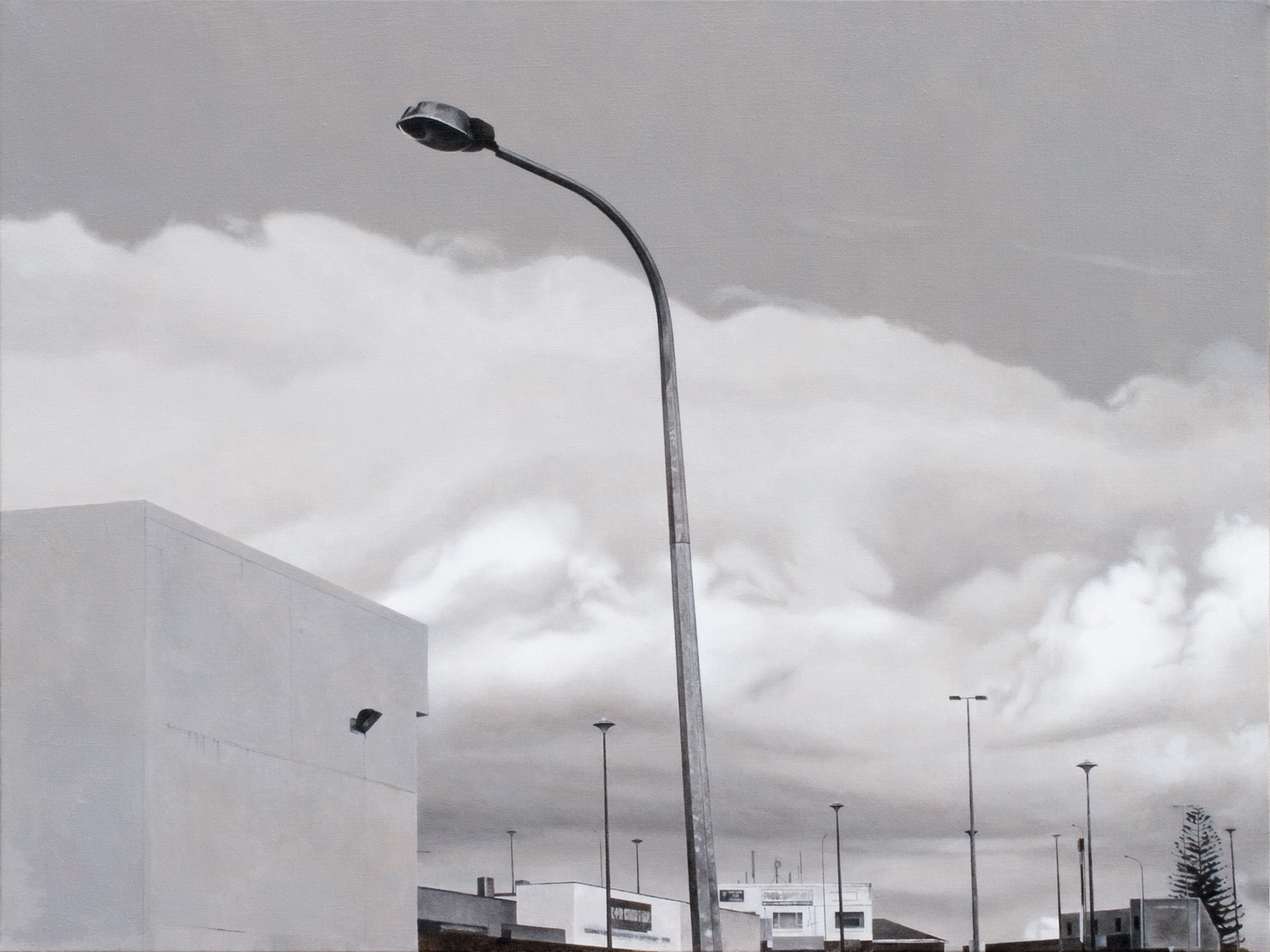 Scene 9, 2010, acrylic on linen, 900 x 1200mm