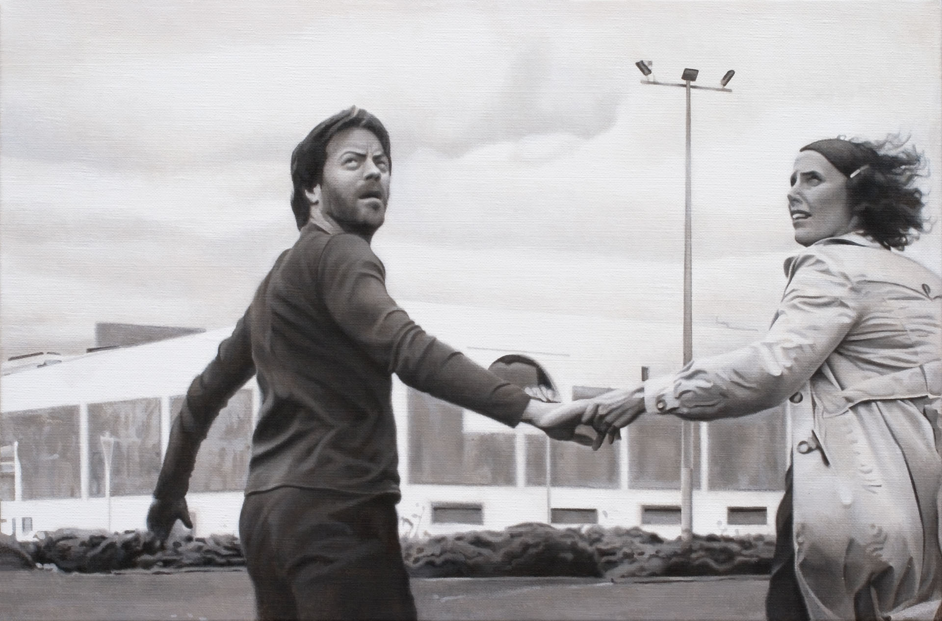 Scene 24, 2009, acrylic on linen, 405 x 610mm, Wallace Arts Trust Collection