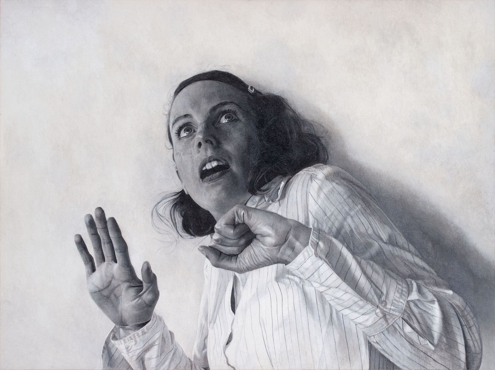 Number 18, 2008, acrylic on board, 305 x 407mm