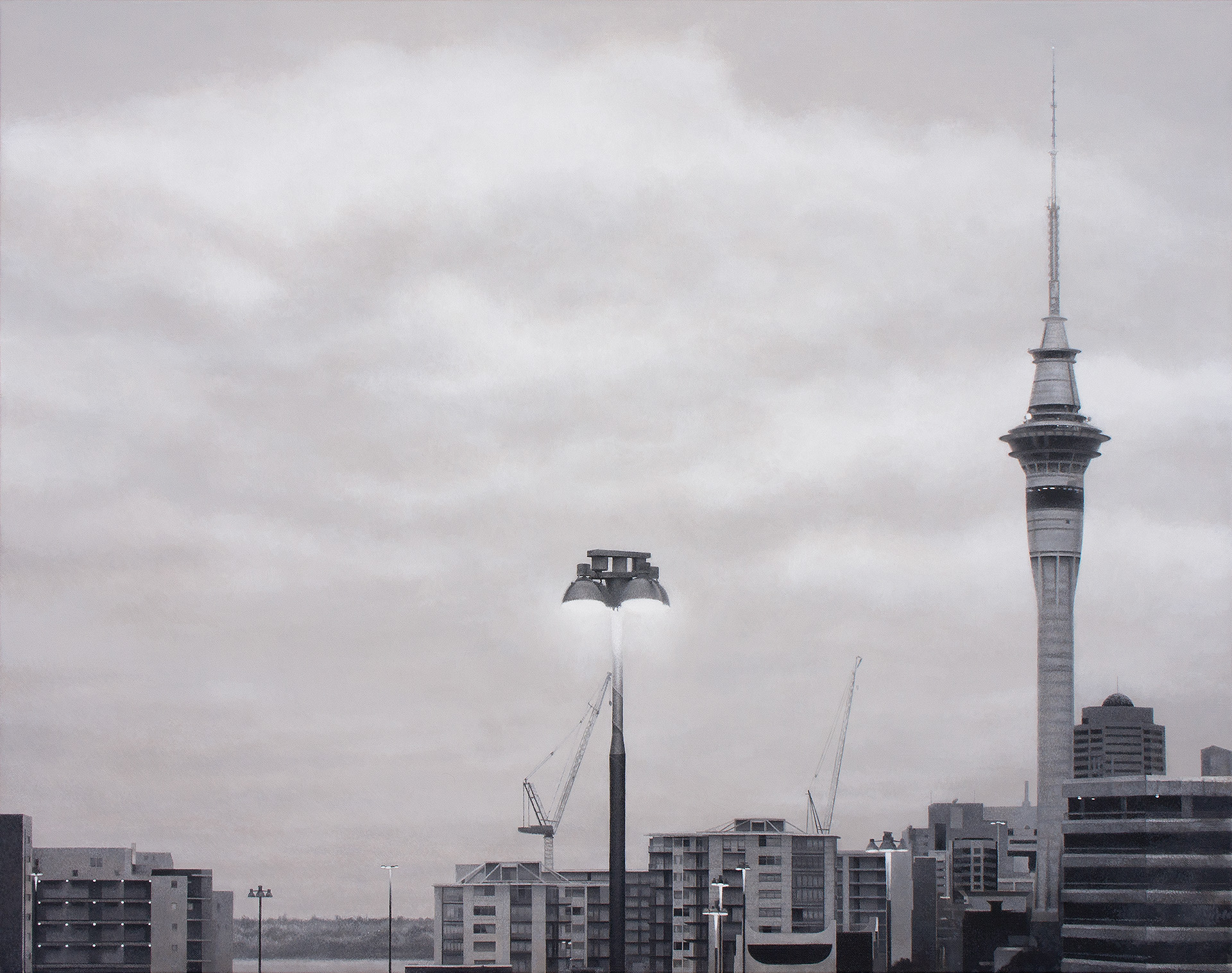 Scene 54, 2007-22, acrylic on linen, 840 x 1065mm