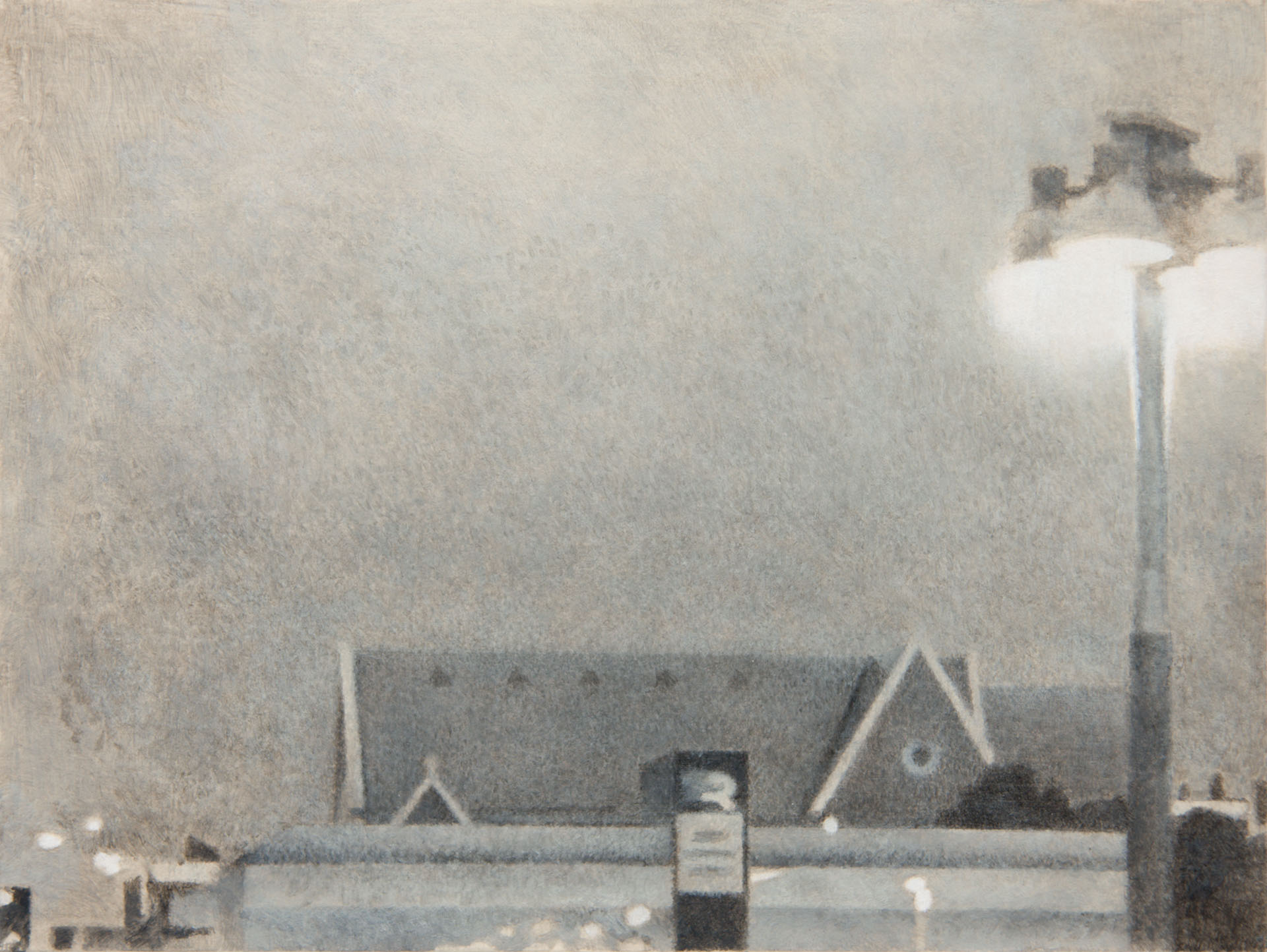 Untitled 2, 2011, acrylic on mat board, 170 x 222mm, private collection, photo: Kallan MacLeod