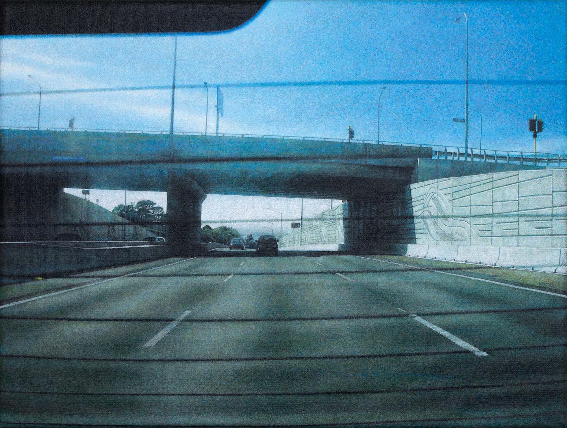 Untitled 24, 2016, acrylic on linen, 290 x 386mm