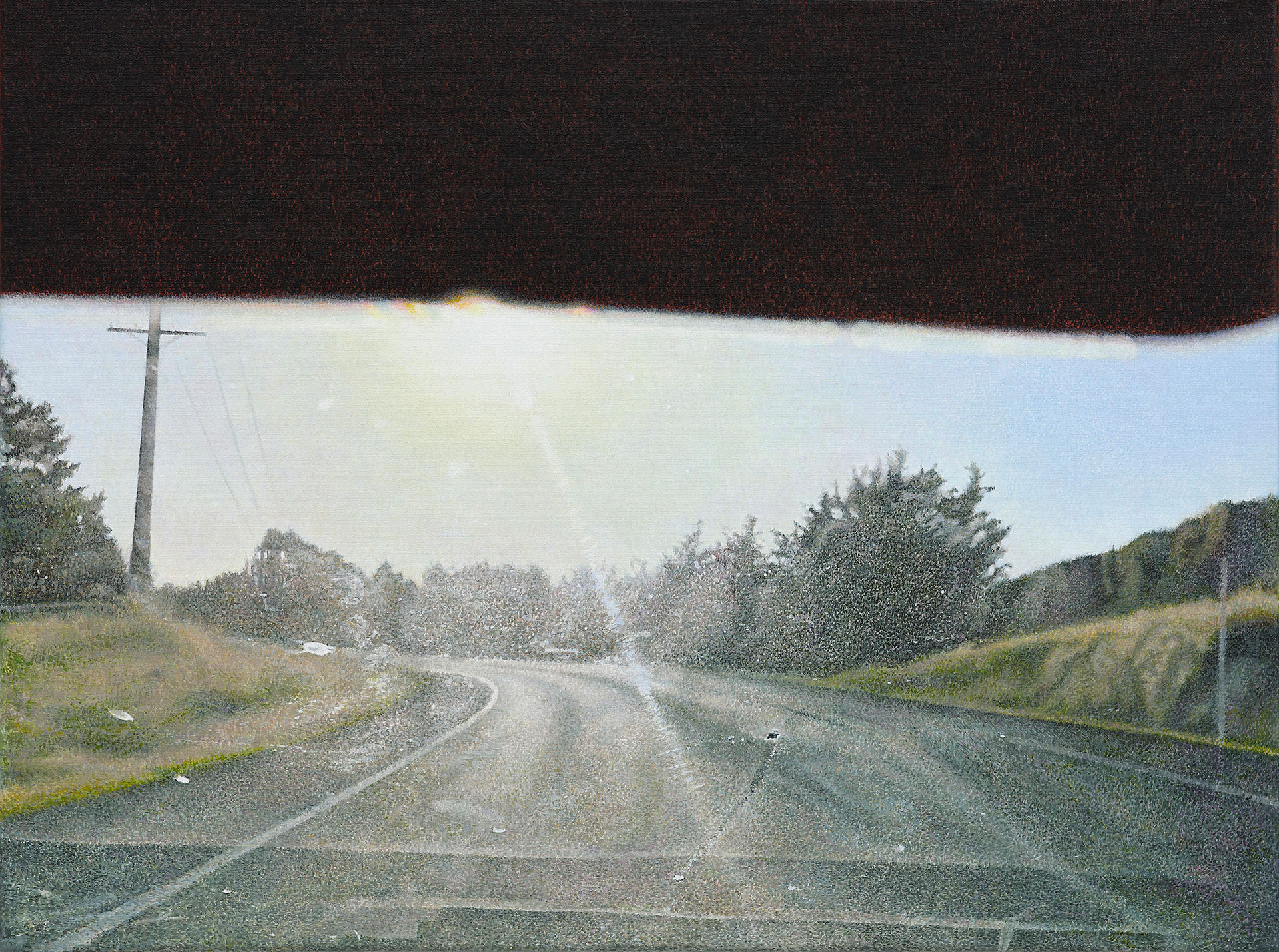 Scene 53, 2022, acrylic on linen, 450 x 600mm. Photo: Sam Hartnett