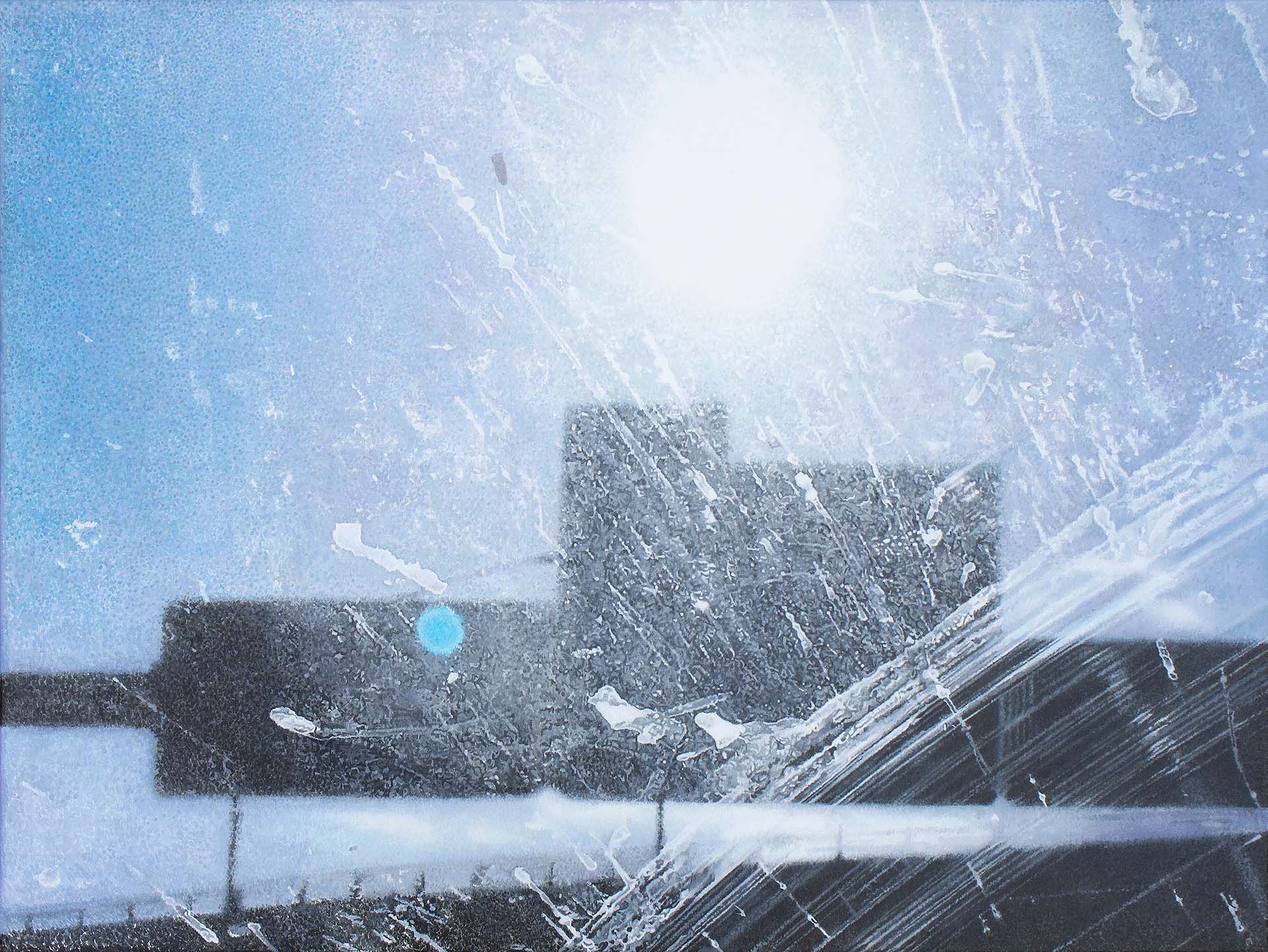 Scene 50, 2021, acrylic on linen, 630 x 840mm