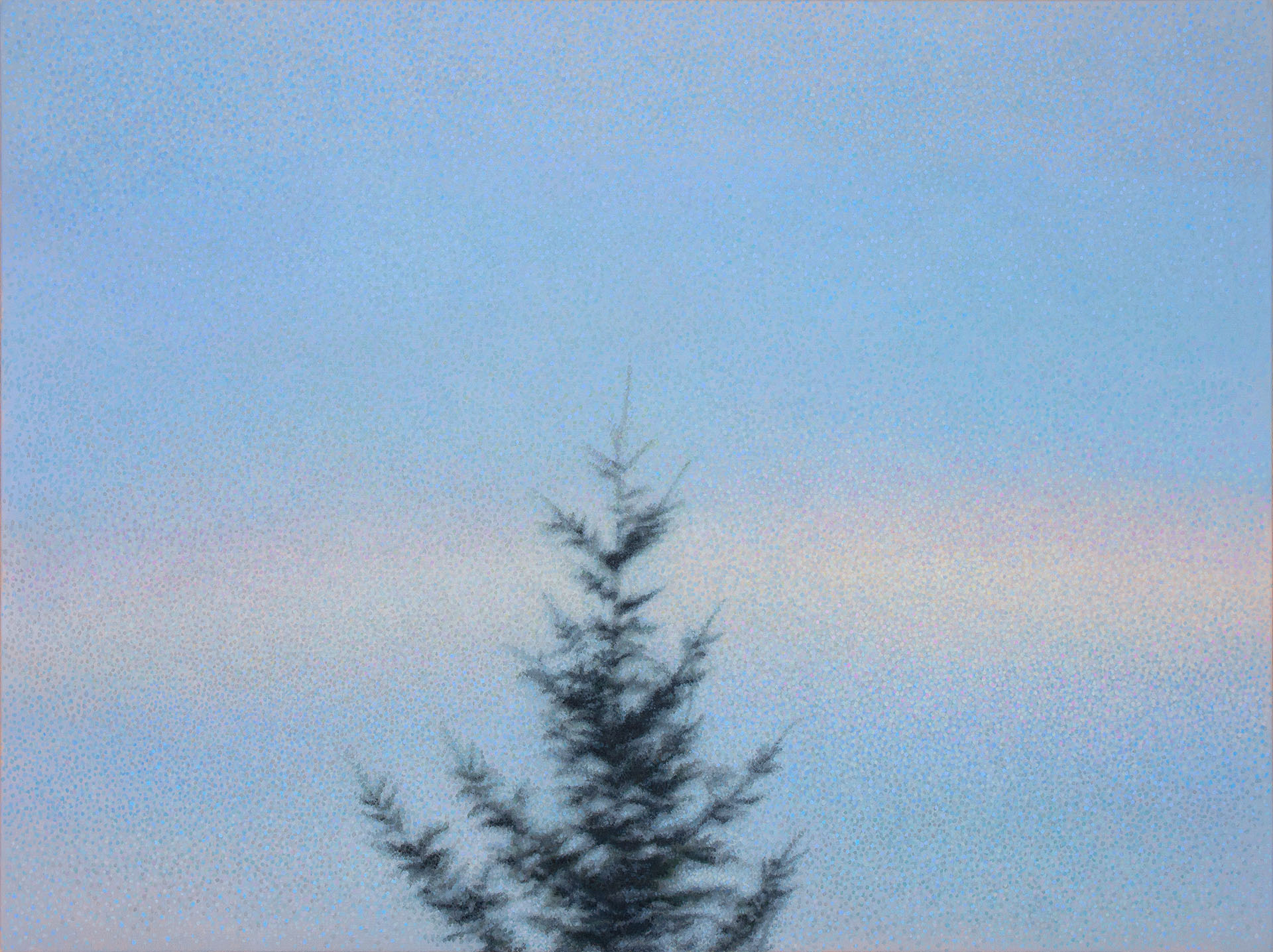 Scene 36, 2018, acrylic on linen, 450 x 600mm, private collection