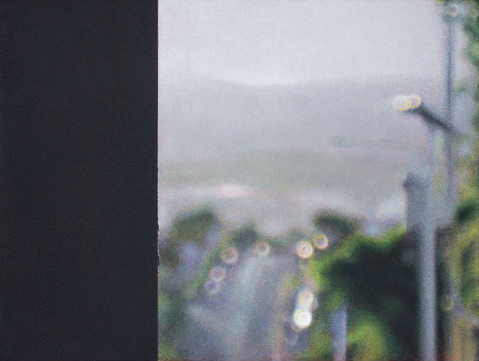 Scene 39, 2018, acrylic on linen, 450 x 600mm, private collection