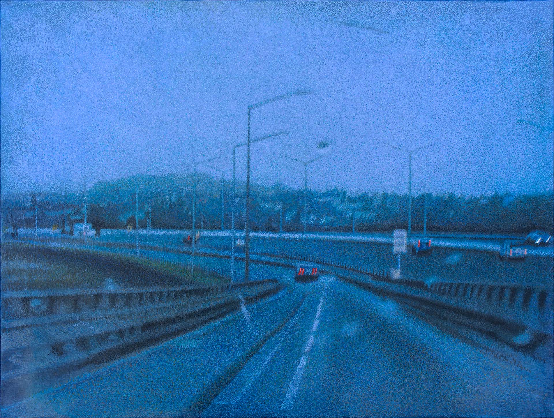 Scene 44, 2020, acrylic on linen, 630 x 840mm