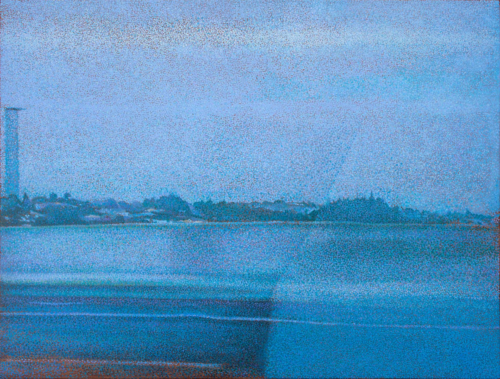 Scene 45, 2020, acrylic on linen, 450 x 600mm