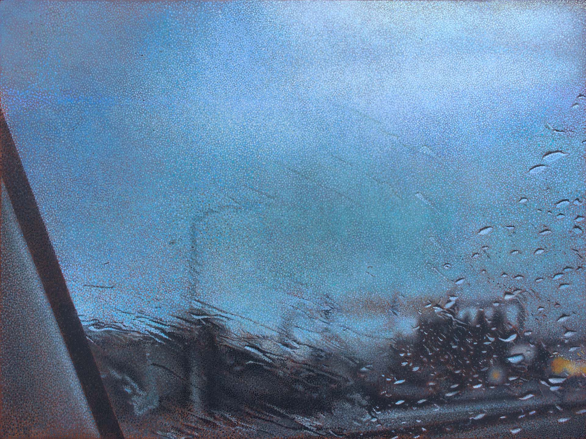 Scene 46, 2020, acrylic on linen, 450 x 600mm