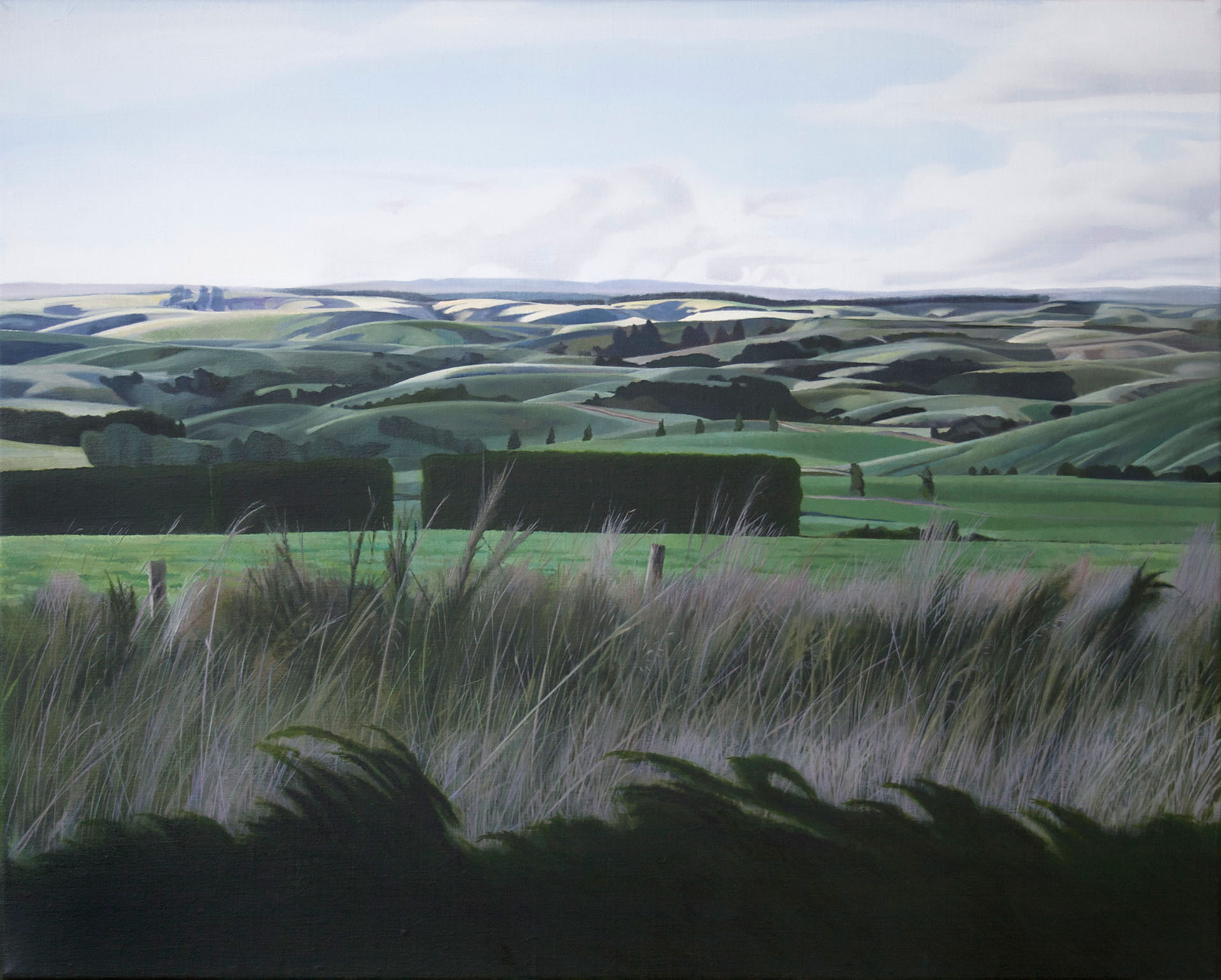 Outer Boundary, 2005, oil on linen, 405 x 505mm, private collection